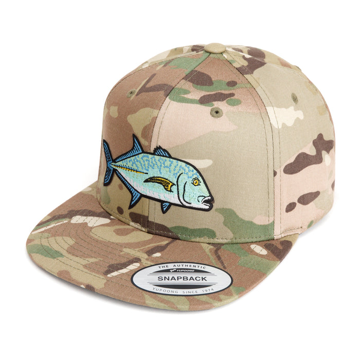 HFG - Omilu (Bluefin Trevally) Multicam® Arid Flatbill Snapback