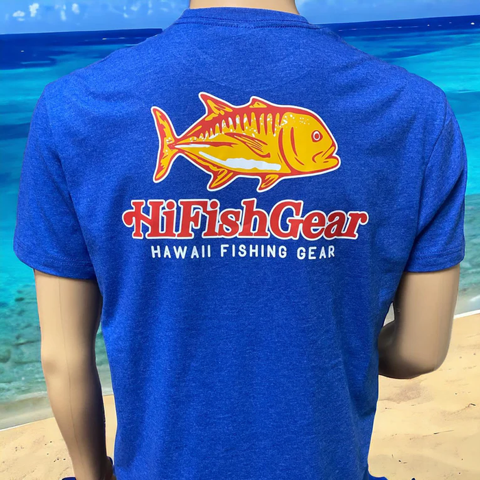 HiFishGear Retro Ulua T-Shirt (Blue)