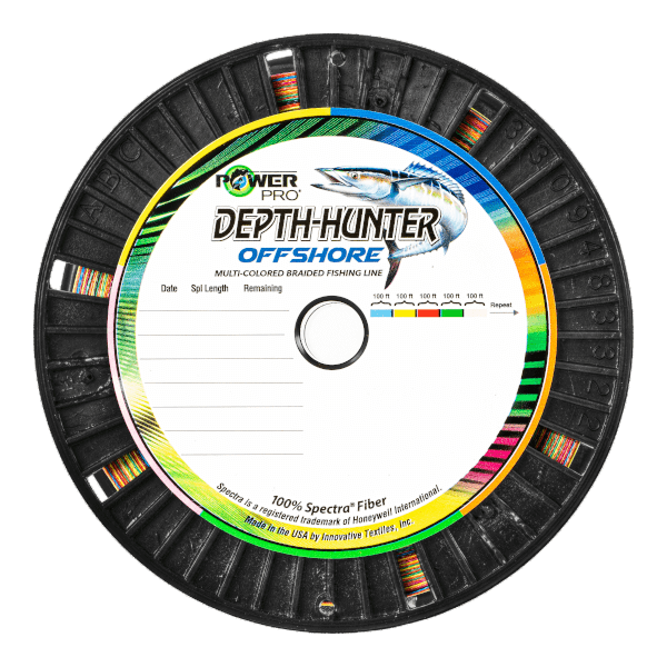 PowerPro Depth-Hunter Offshore Multi-Colored Braid — HiFishGear