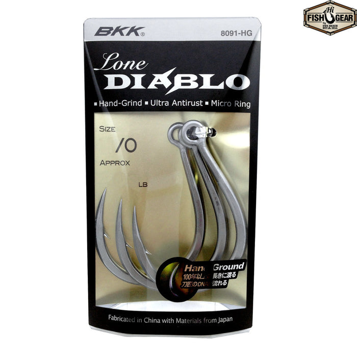BKK Lone Diablo Hook Size 1