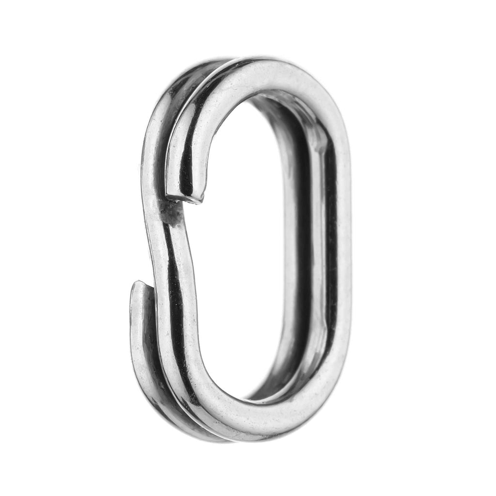 Oval Split Rings, Stainless Steel, 50 ct. – Backwater.Outfitting