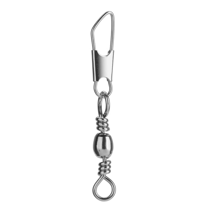 Barrel Swivels with Safety Snap - Fishing Tackle Swivels