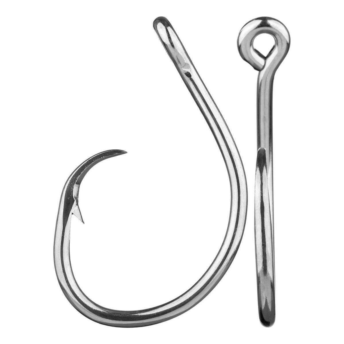 Lot of 8 MUSTAD FORGED DURATIN Circle Hooks: 16/0 - NEW OTHER