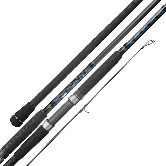 Rockaway Surf Saltwater Spinning Rod - 12' Length, 2pc, 12-25 lb Line Rate, 1-4 oz Lure Rate, Medium-Heavy Power