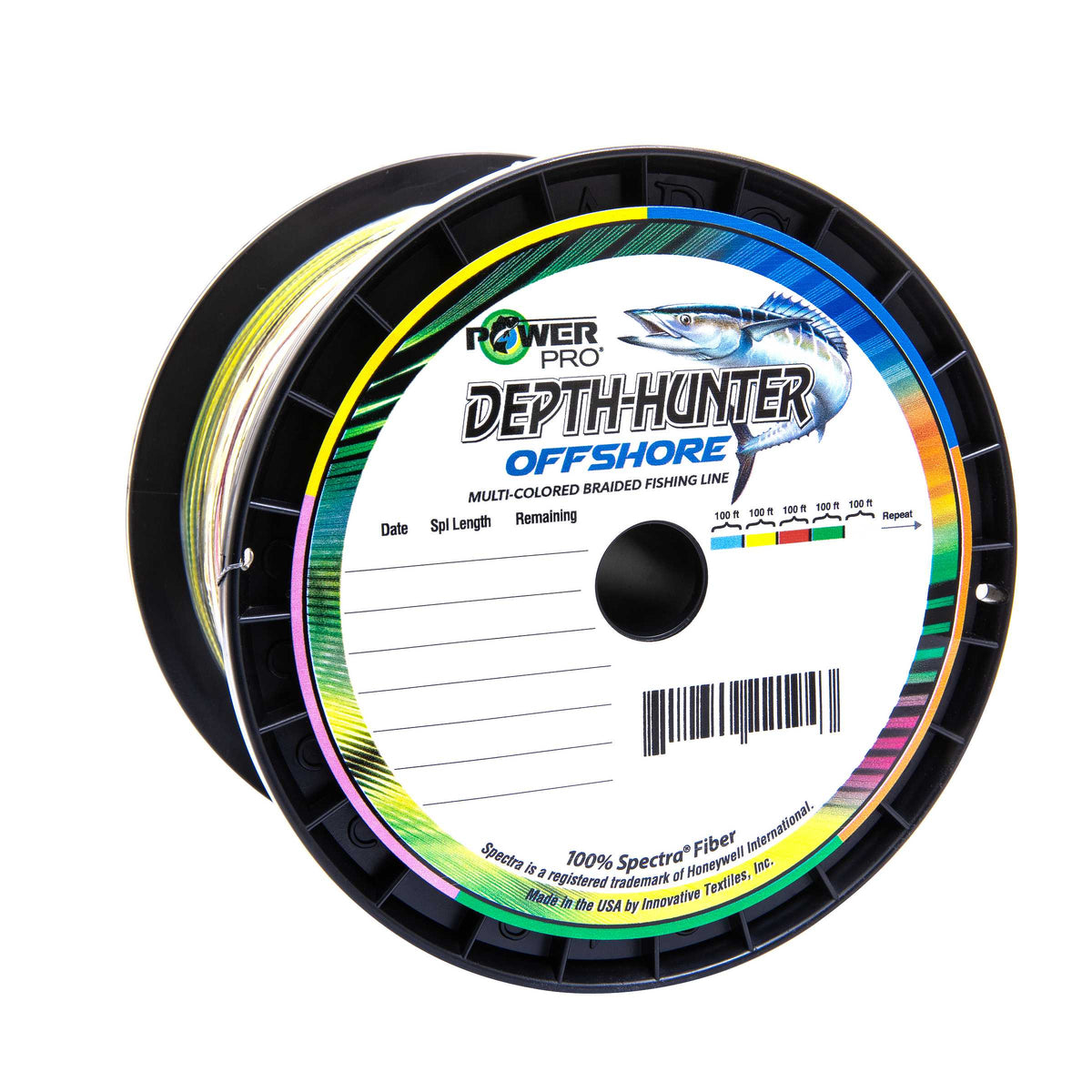 PowerPro Depth-Hunter Offshore Multi-Color Braided Fishing Line (Model:  130lbs / 3000yds), MORE, Fishing, Lines -  Airsoft Superstore