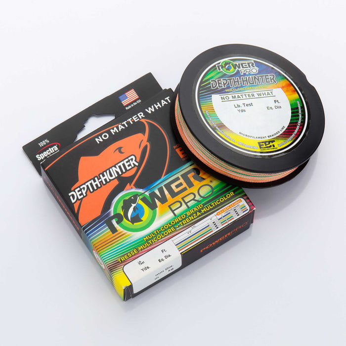 Power Pro Depth Hunter Colored Marked 100lb 1500' 500yd Braid Line NEW  100-500DH