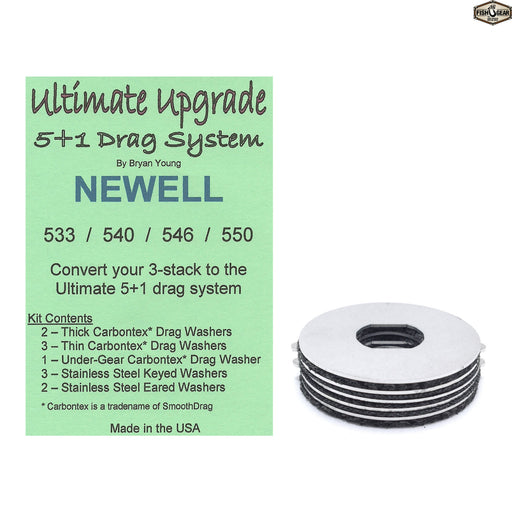 Newell 335 Baitcaster Fishing Reel Rubber Sealed Bearing Kit